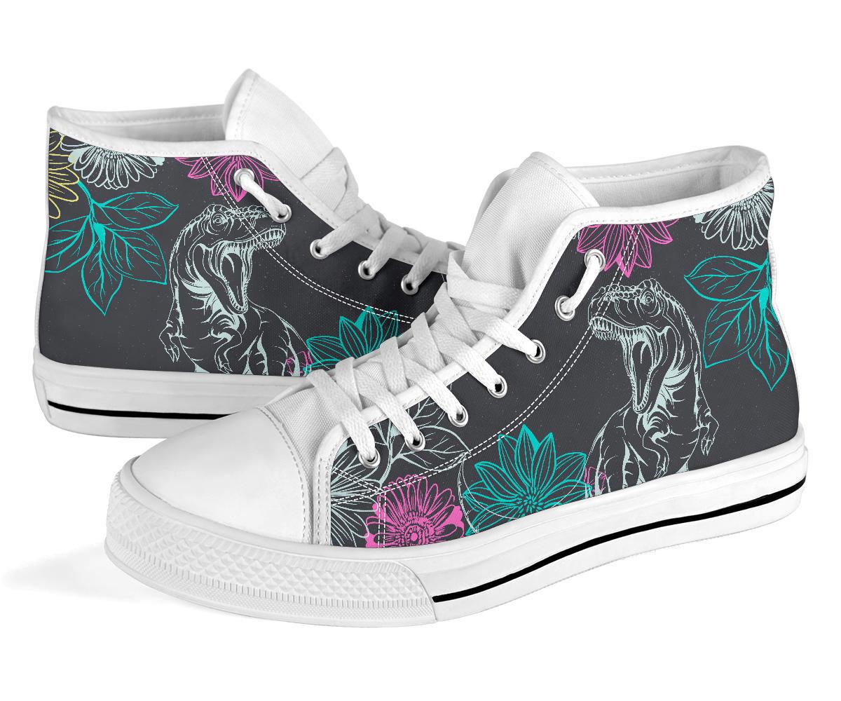 Dinosaur Converse High Tops