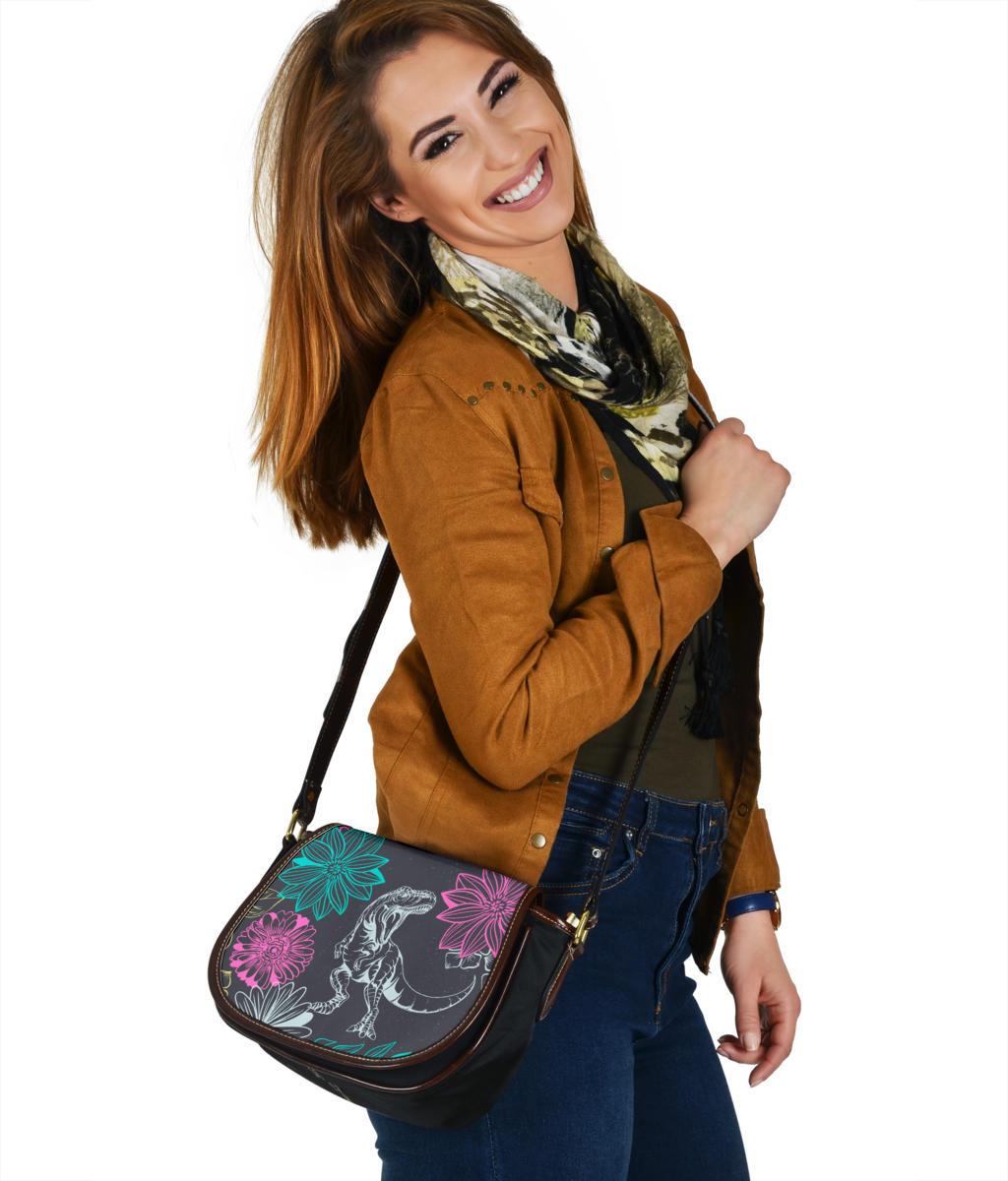 Chalkboard Rex - Womens Dinosaur Purse