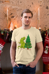 Dinosaur Christmas Shirt For Adults