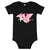 Dinosaur Baby Bodysuit - Pink Pterodactly