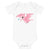 Dinosaur Baby Bodysuit - Pink Pterodactly