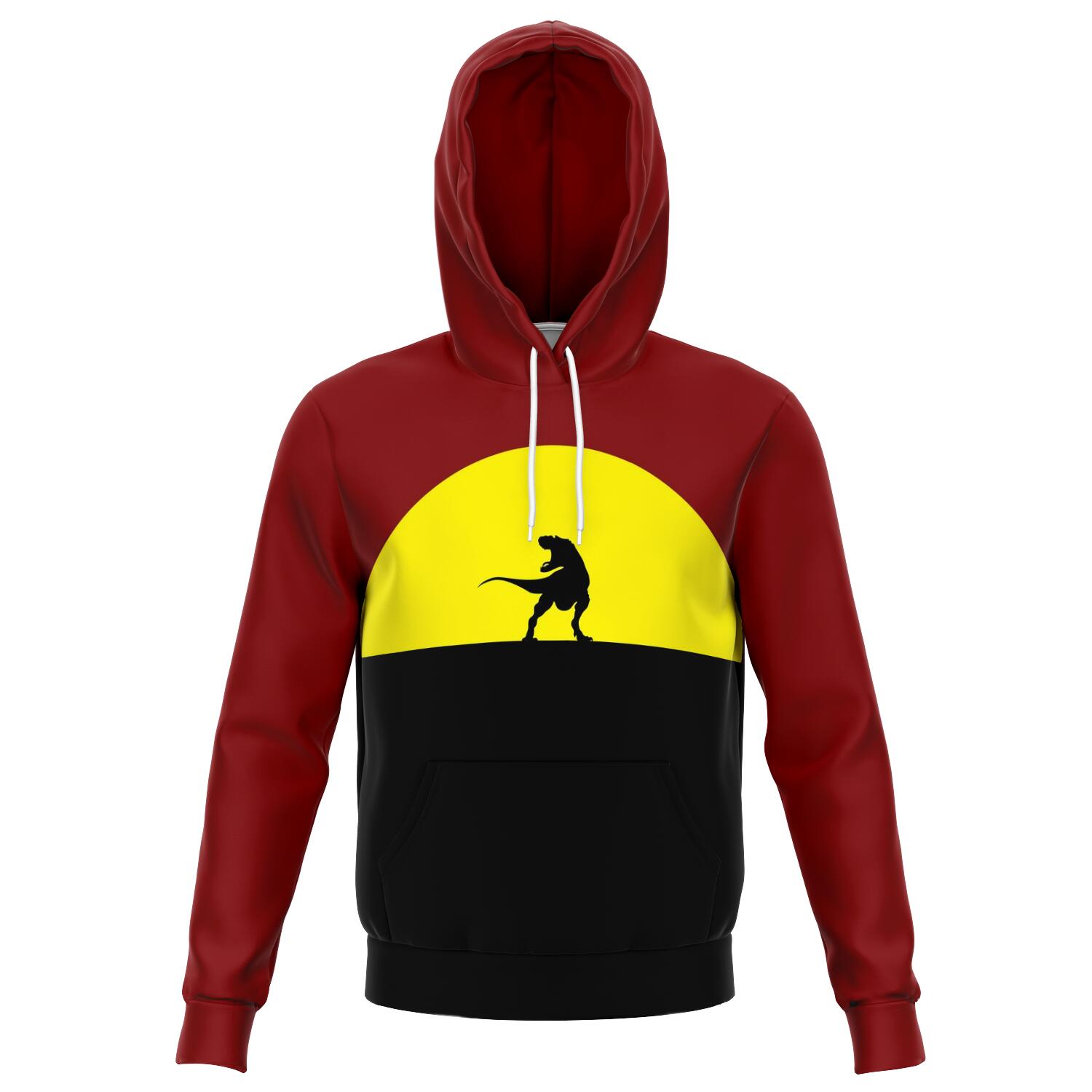 Dinosaur Hoodie - Sunset T-Rex