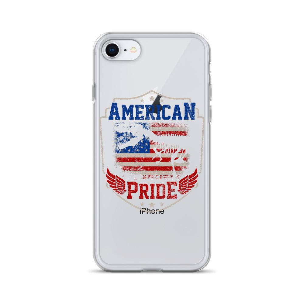 Dinosaur iPhone Case - American Pride T-Rex