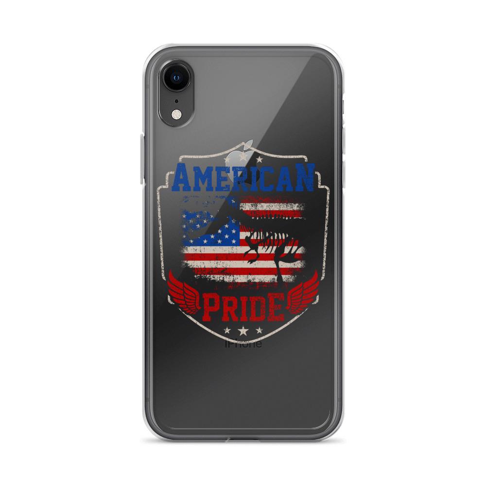 Dinosaur iPhone Case - American Pride T-Rex