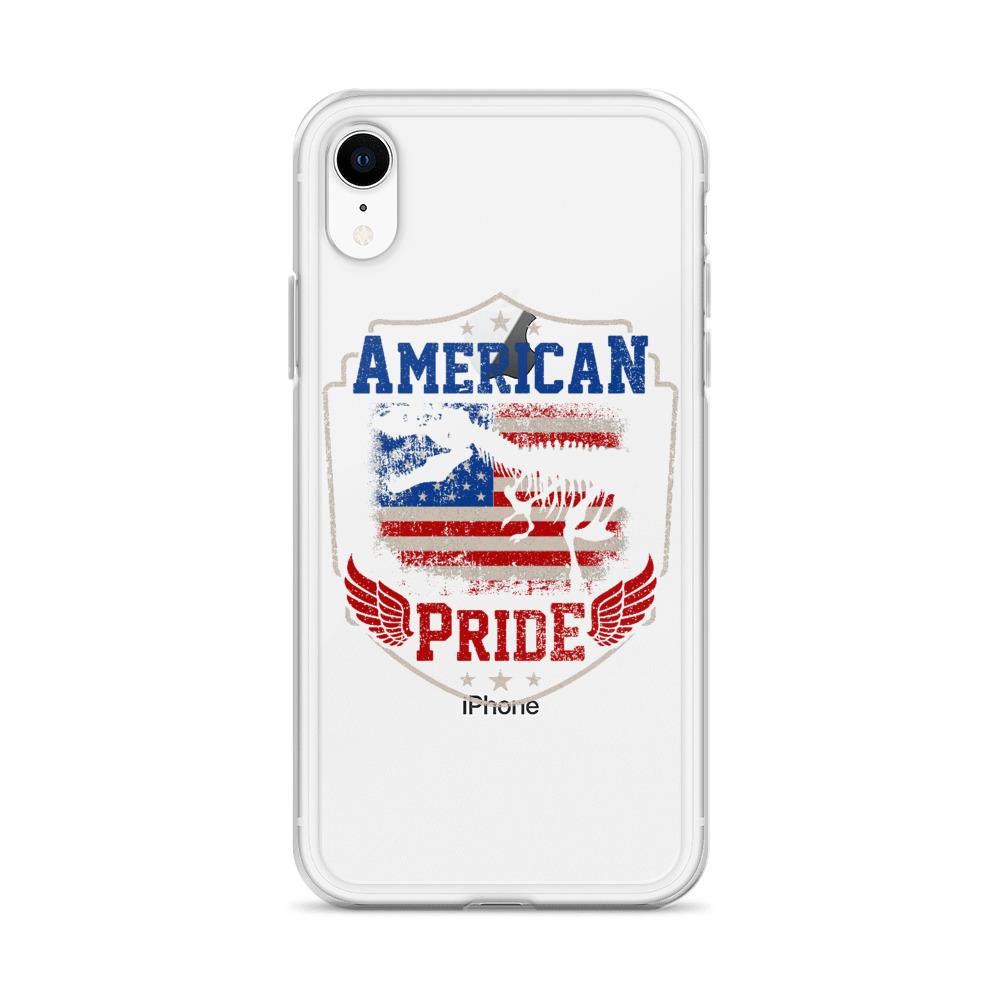 Dinosaur iPhone Case - American Pride T-Rex