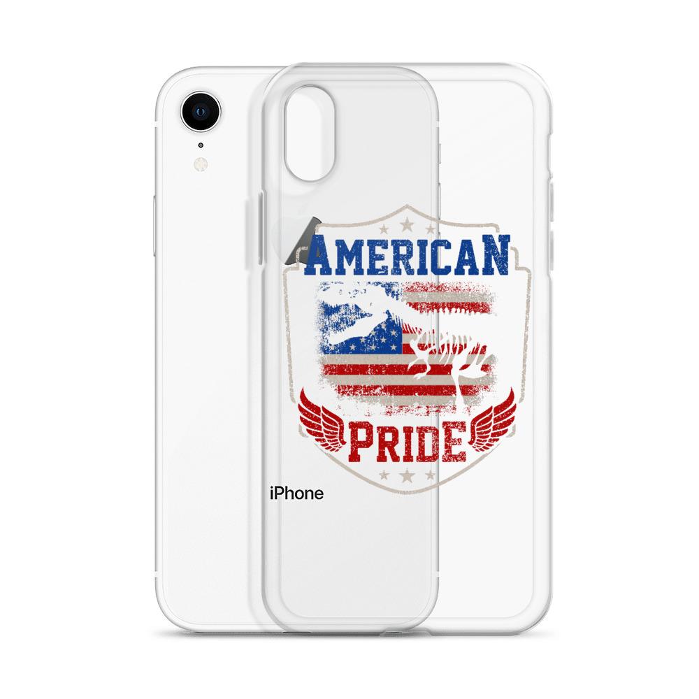 Dinosaur iPhone Case - American Pride T-Rex