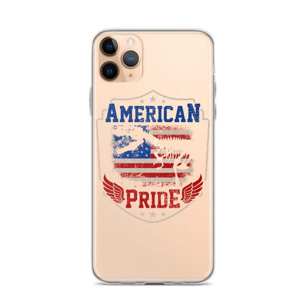 Dinosaur iPhone Case - American Pride T-Rex