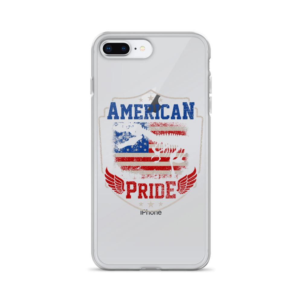 Dinosaur iPhone Case - American Pride T-Rex