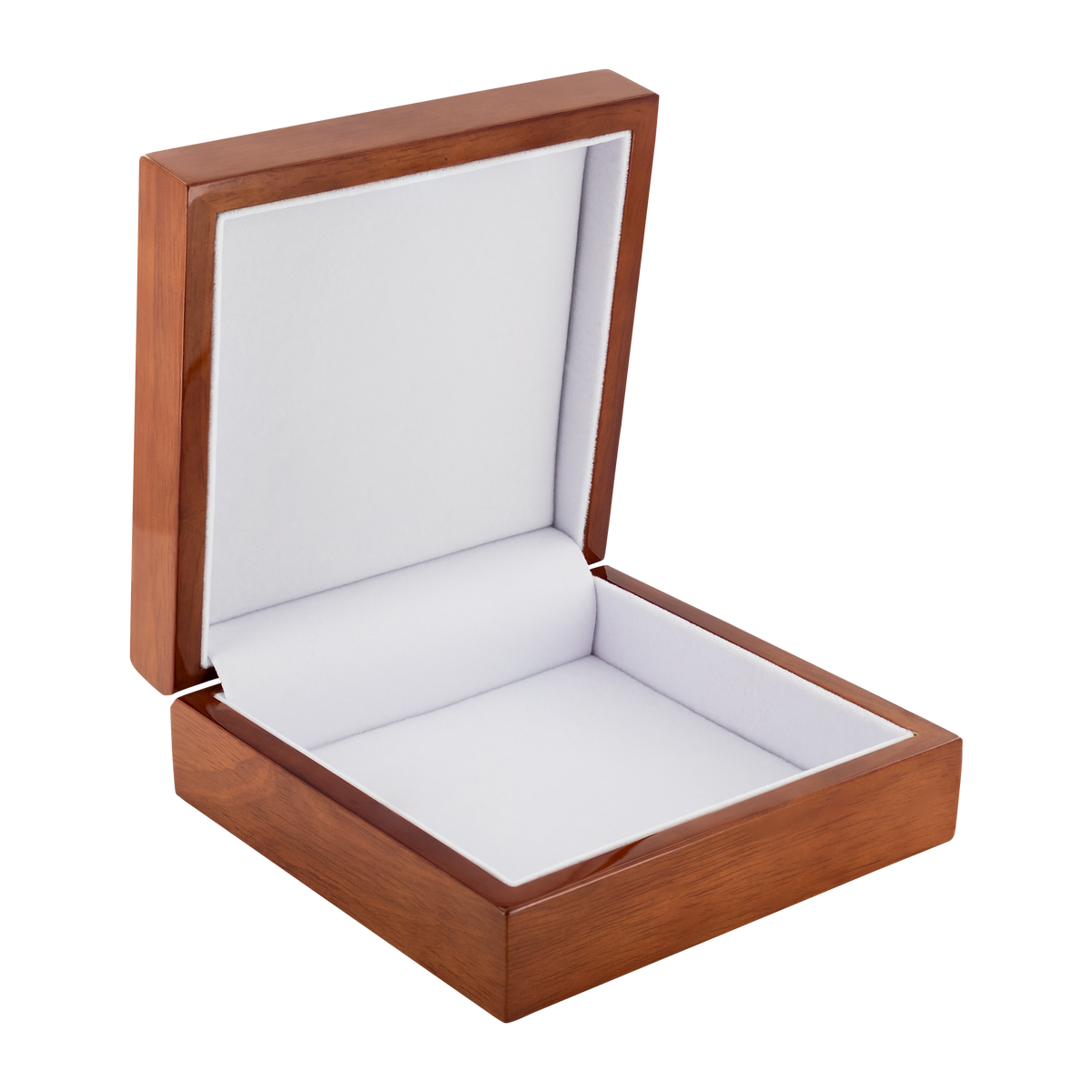 Open Wood Jewelry Box