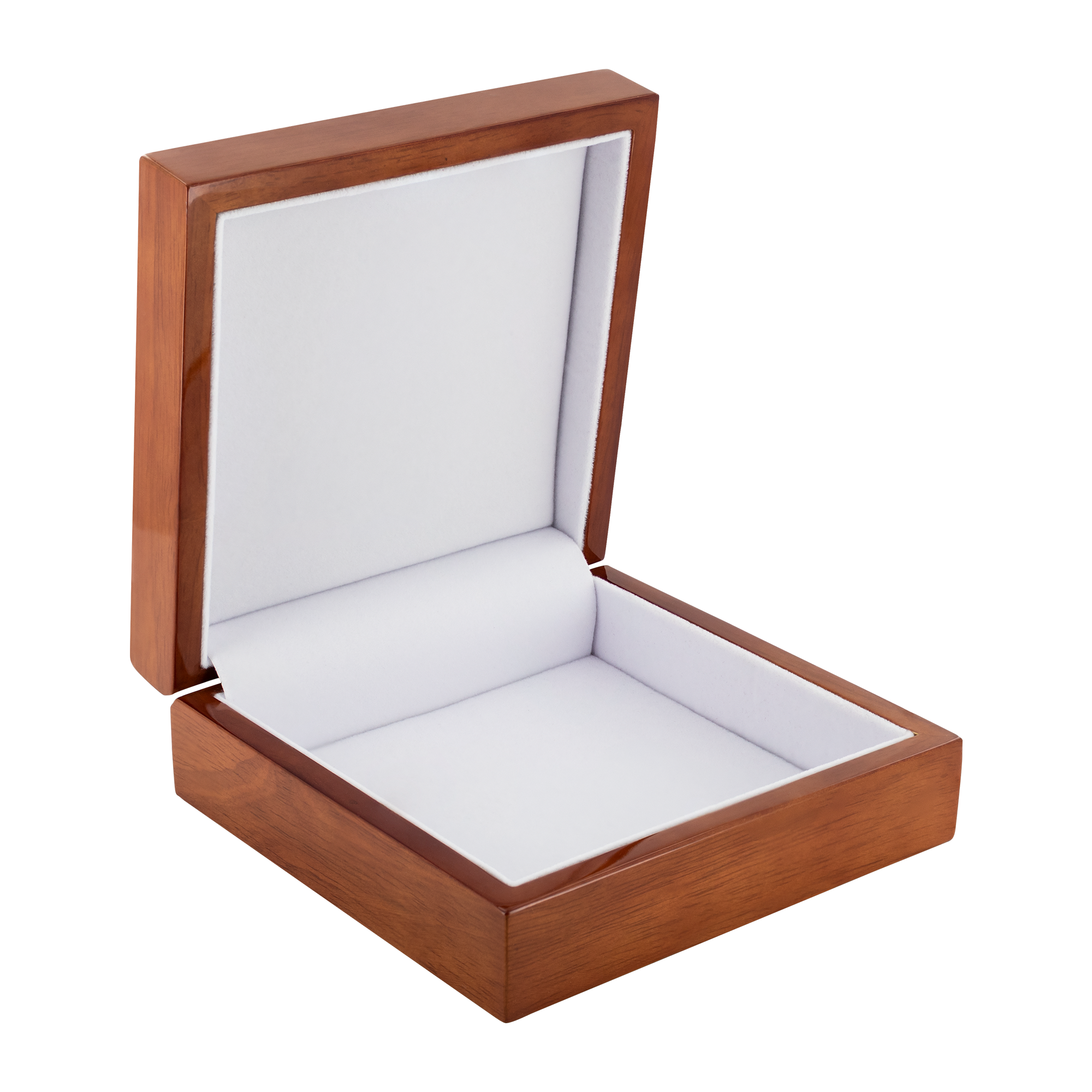 Open Wood Jewelry Box