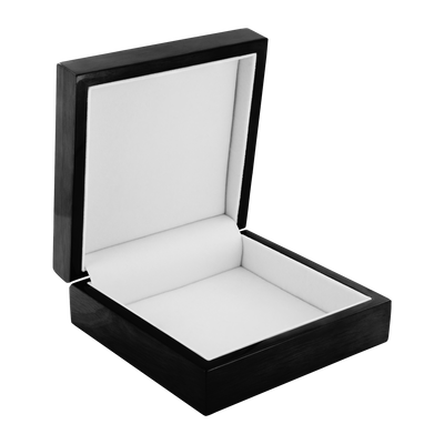 Open Black Jewelry Box