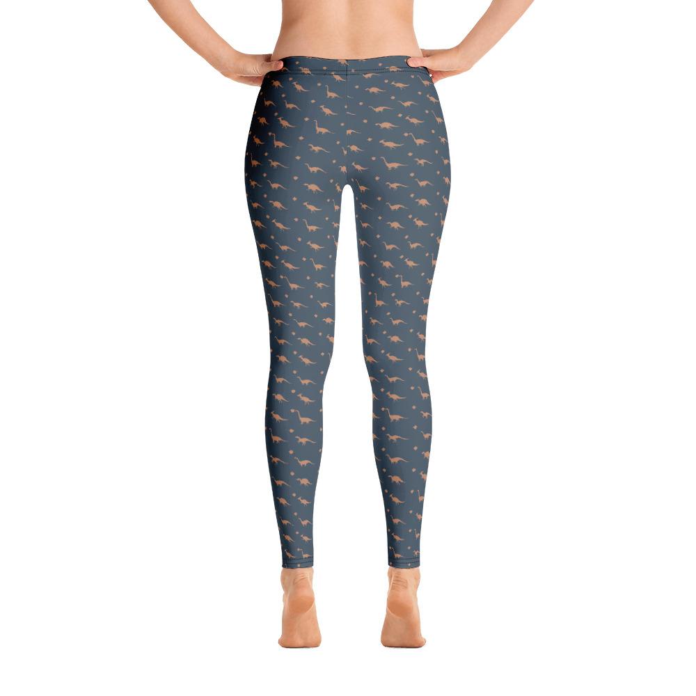 Dinosaur shop yoga pants