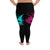 Dinosaur Leggings Plus Size - Pink & Blue Splashin T-Rex