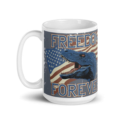 Dinosaur Mug - Freedom Forever