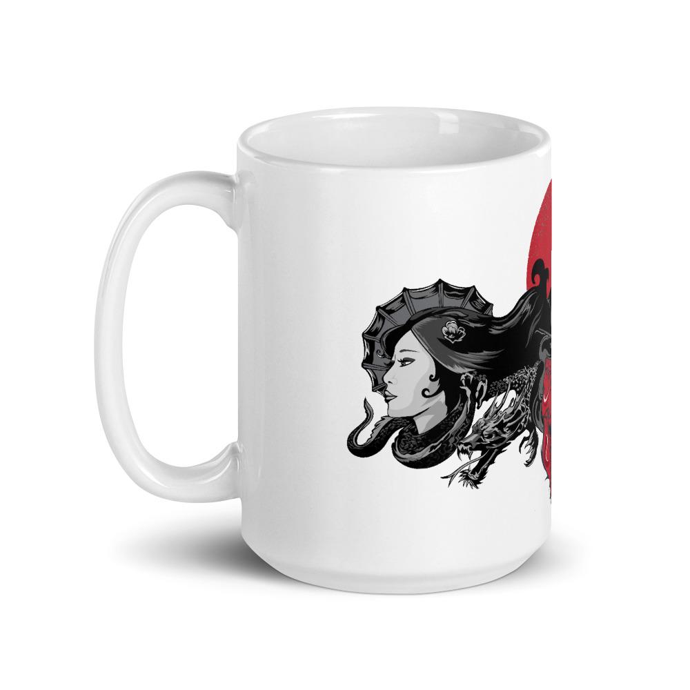 Artistic Dinosaur Mug