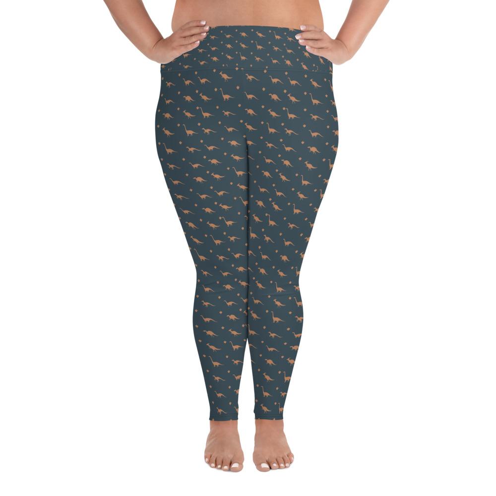 Dinosaur Leggings Plus Size