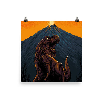 Dinosaur Art Poster