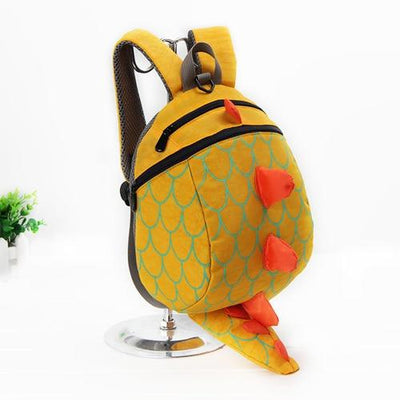 Yellow DInosaur Backpack