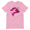 Pink Womens Dinosaur Shirt