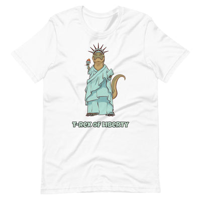 Dinosaur Shirt - T-Rex Of Liberty