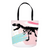 Dinosaur Tote Bag - Pink Retro T-Rex