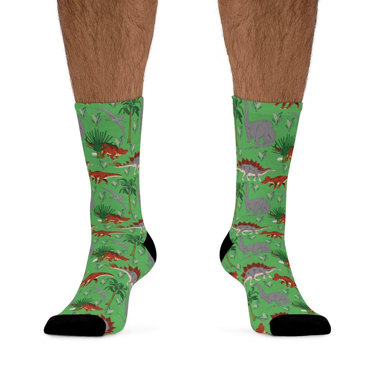 Dinosaur Socks Mens