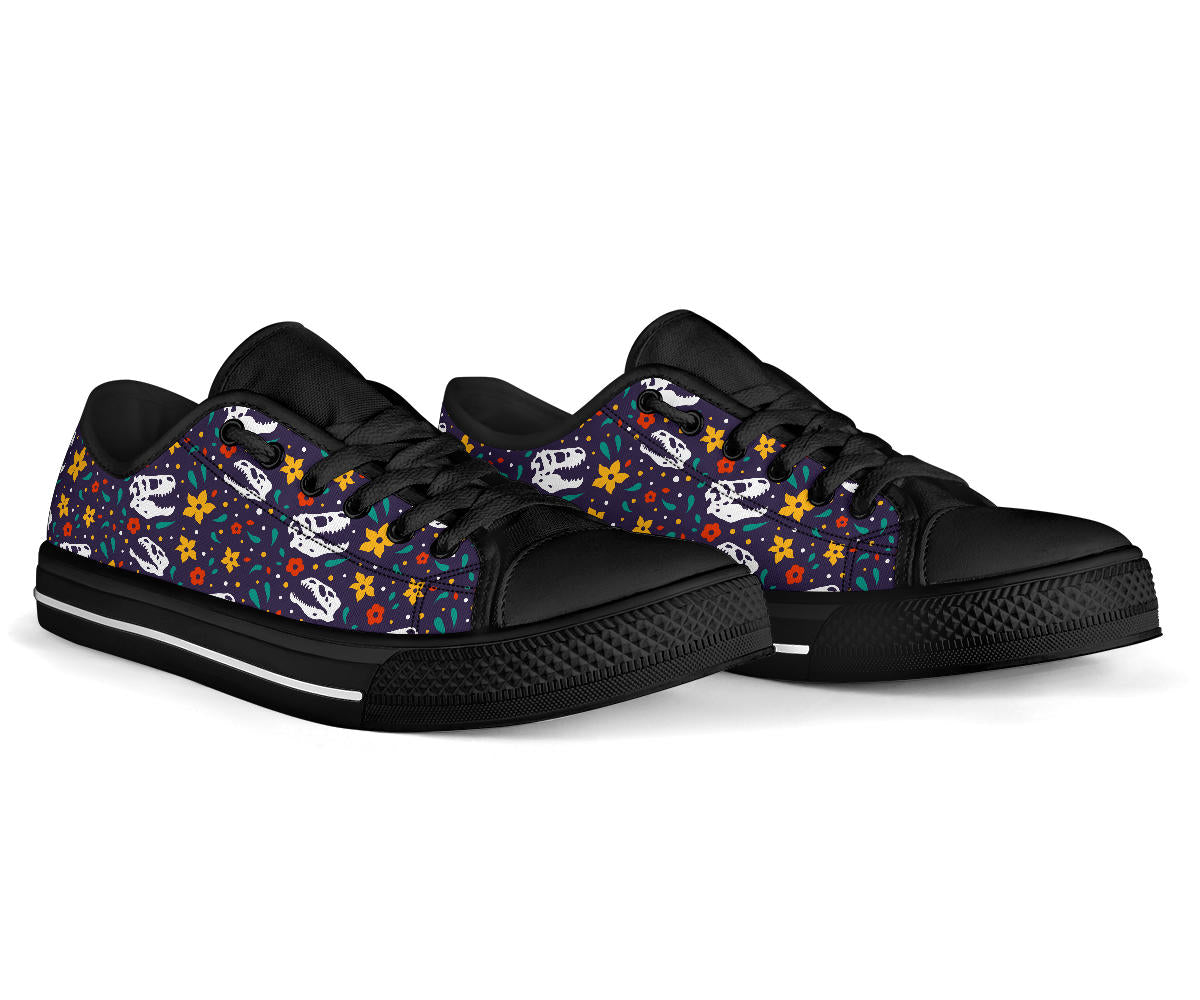 dia de muertos dinosaur shoes