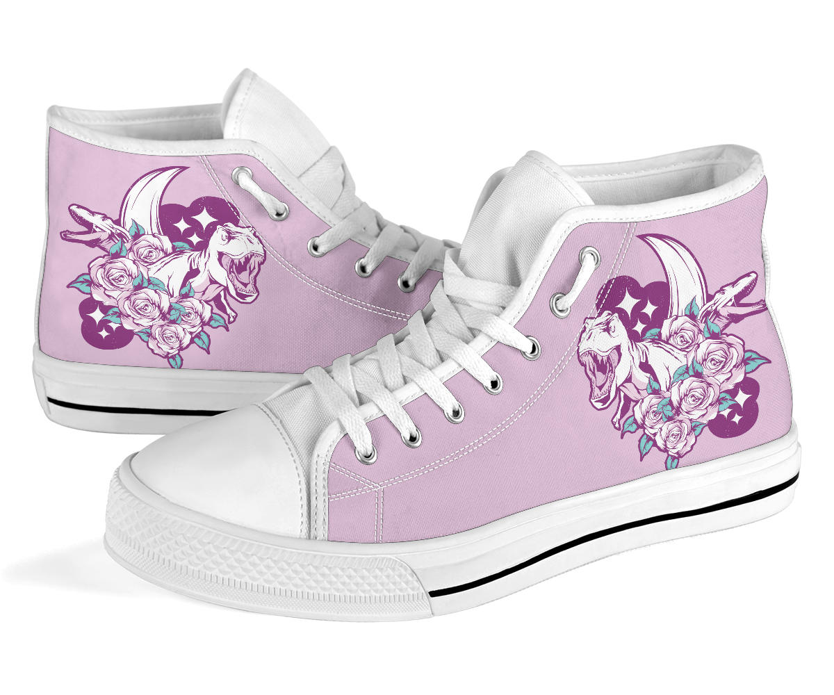 Women&#39;s Dinosaur High Tops