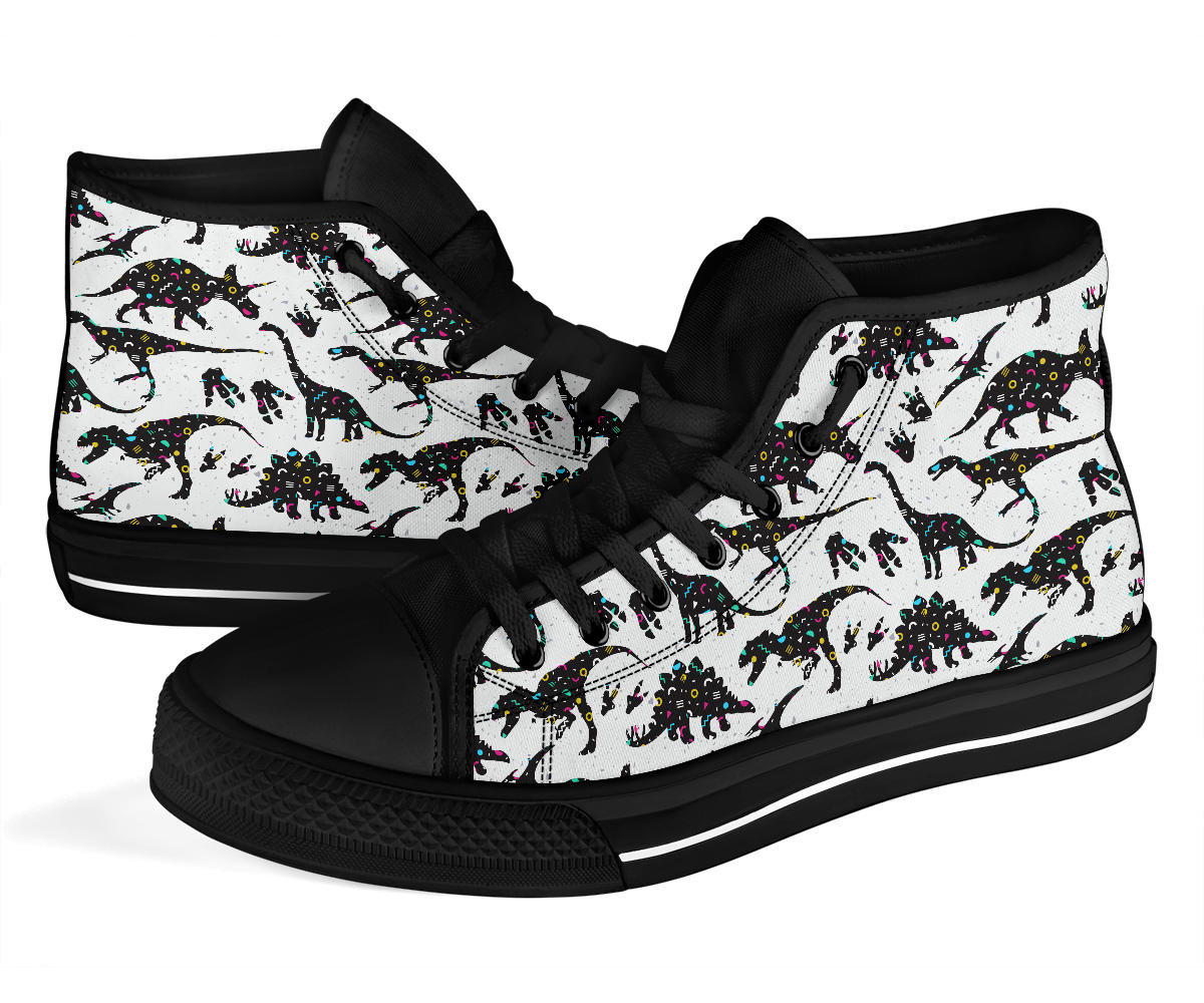 Crazy 90 s High Top Dinosaur Shoes Jurassic Apparel