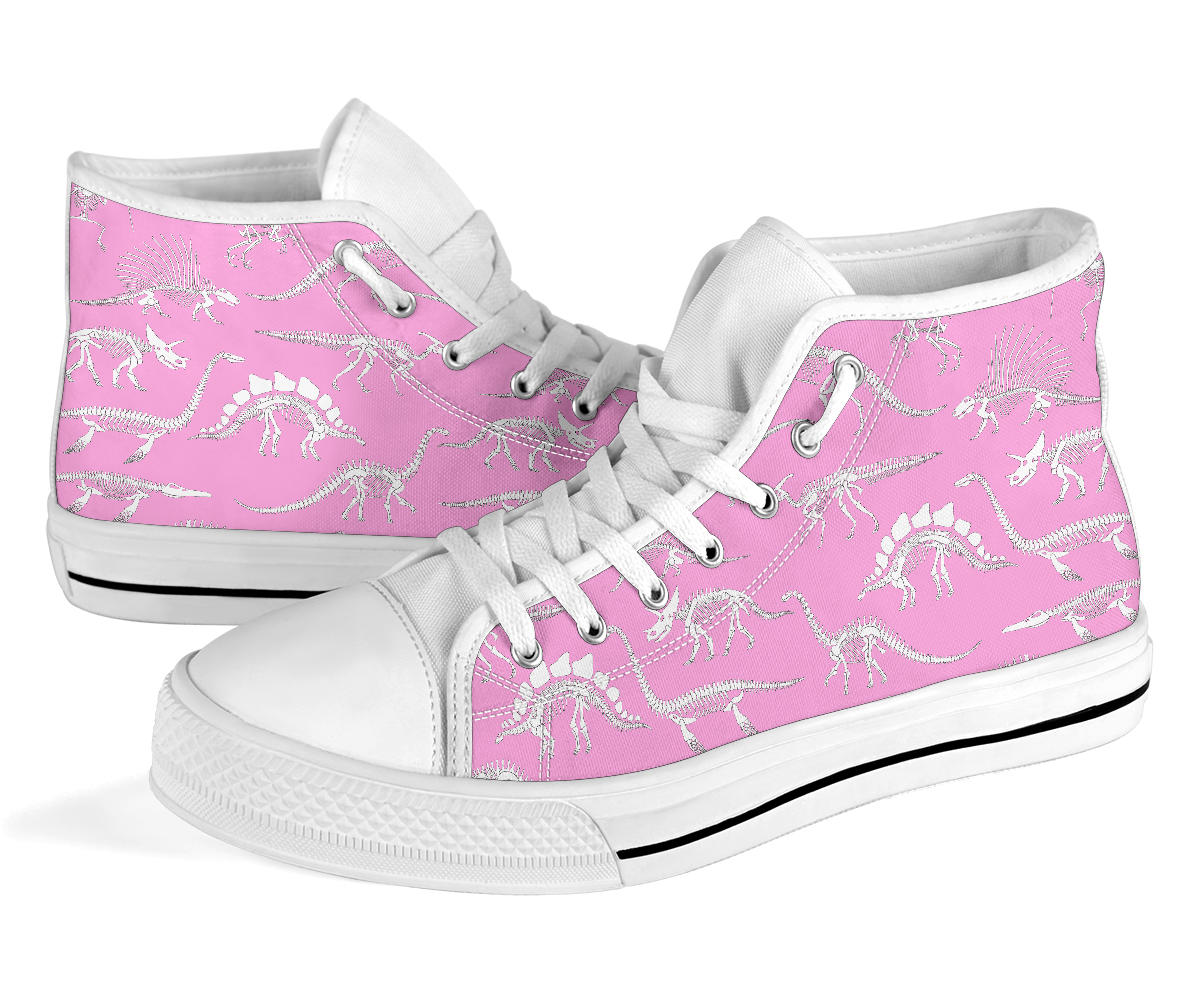 Girls shops dinosaur converse