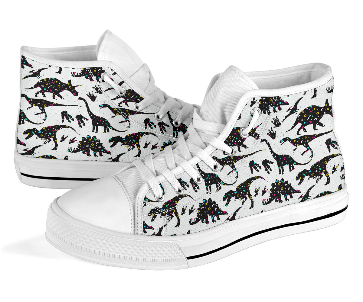 Adult Dinosaur High Tops