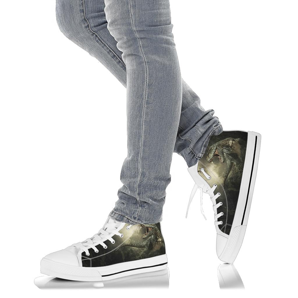 Dinosaur High Tops For Adults