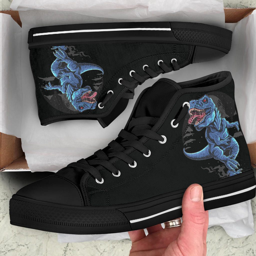 Mens dinosaur converse fashion