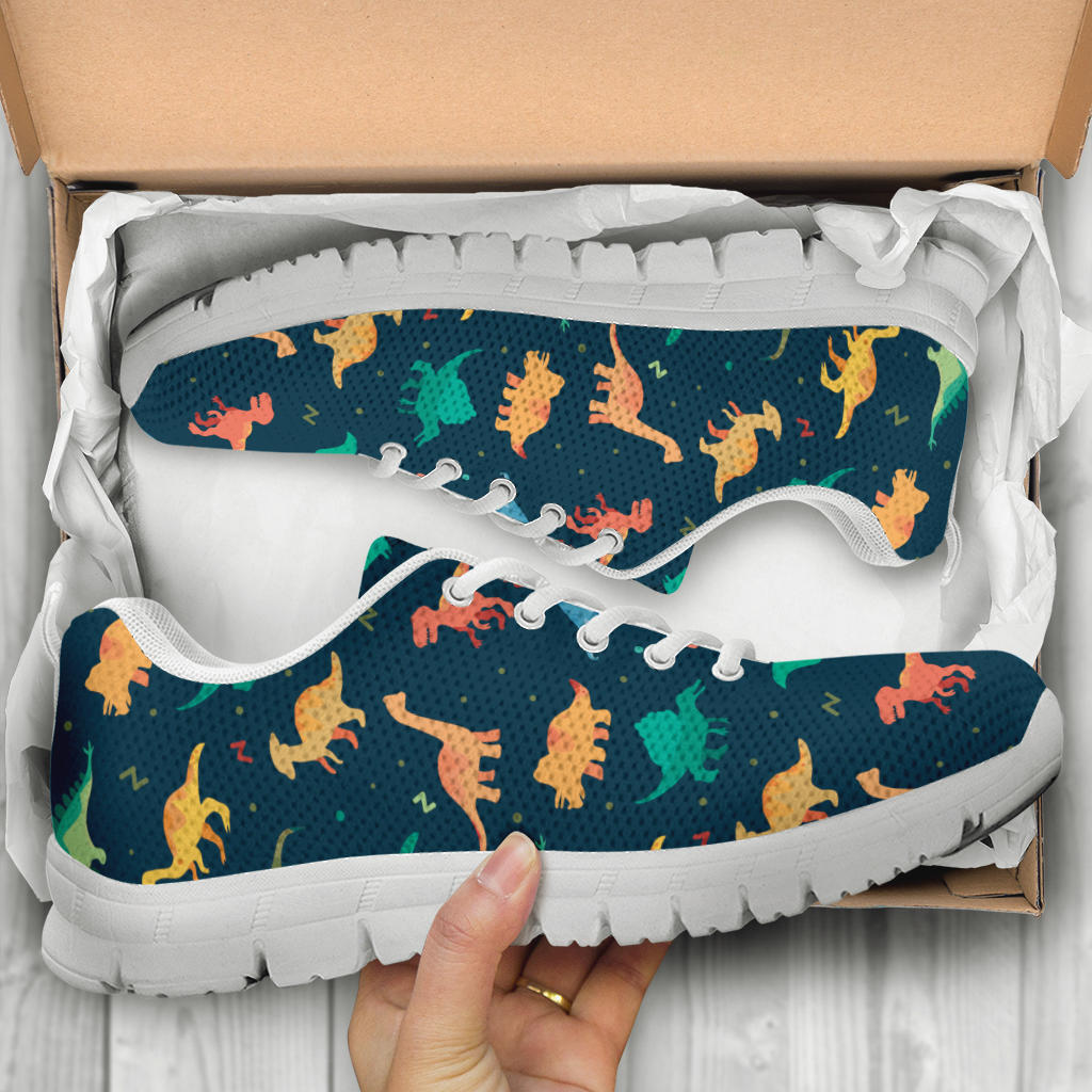 Cool Dino Colors - Kids Dinosaur Shoe