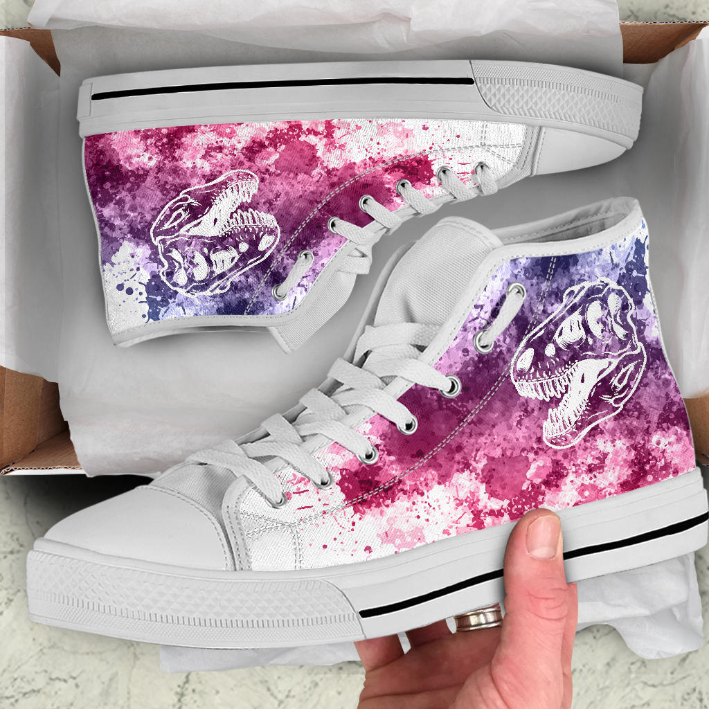 Adult Dinosaur High Tops