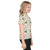 Girls Flower Dinosaur Shirt