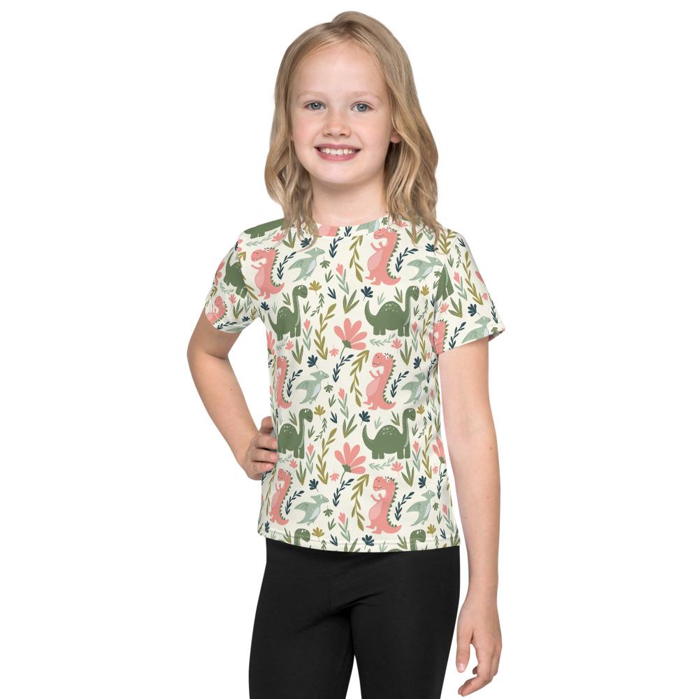 Girls Dinosaur Shirt