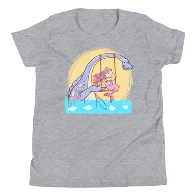 Mermaid Dinosaur Girls Shirt