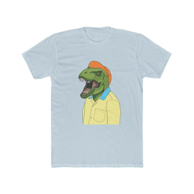 Light Blue Dinosaur Shirt With Hip Dinosaur