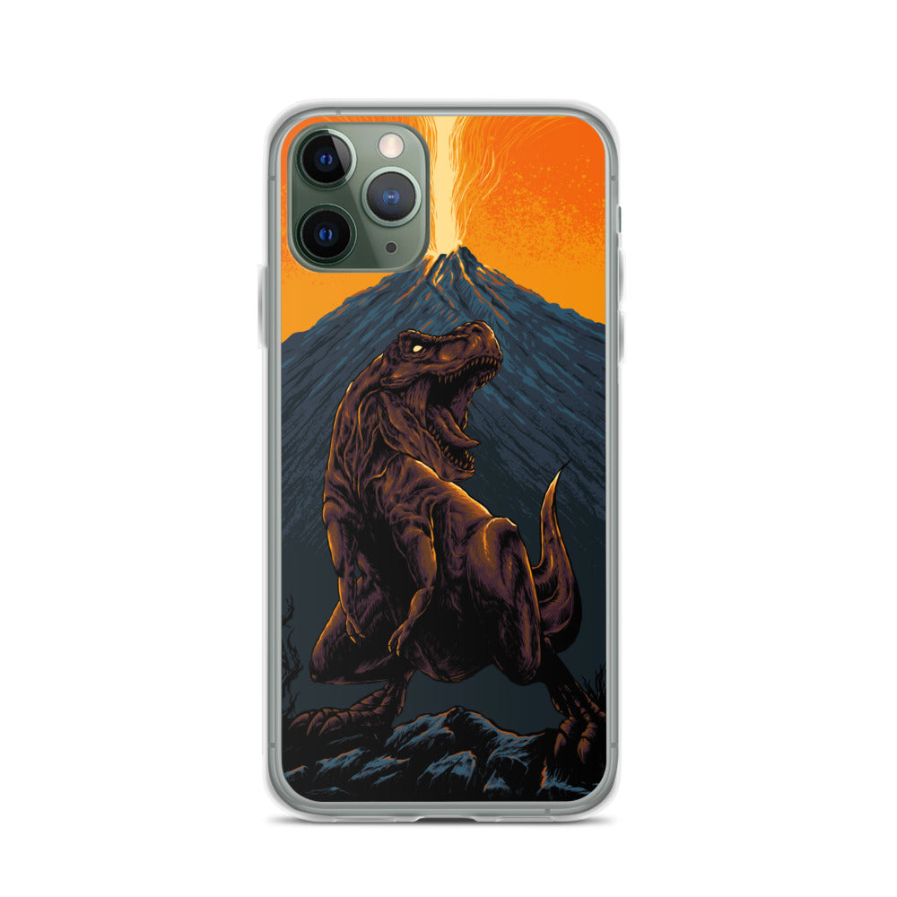 Volcanic T-Rex - Dinosaur iPhone Case iPhone 11 Pro Volcanic T-Rex - Dinosaur iPhone Case iPhone 11 Pro