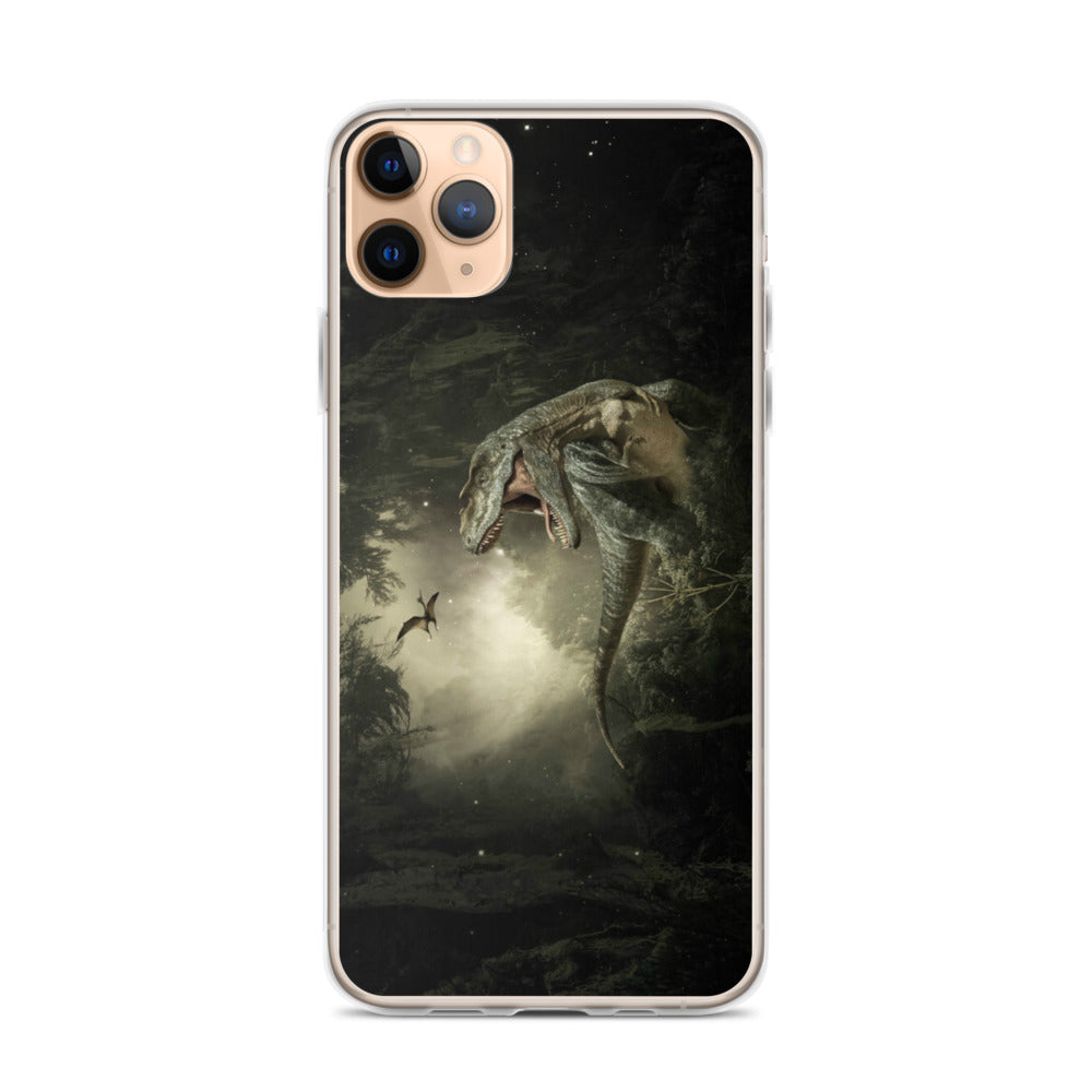 T-Rex Jungle - Dinosaur iPhone Case