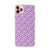 Purple Dino Stomp - Dinosaur iPhone Case