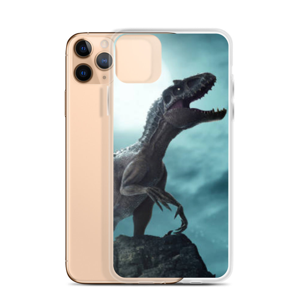 Moonlight Raptor - Dinosaur iPhone Case