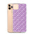 Purple Dino Stomp - Dinosaur iPhone Case