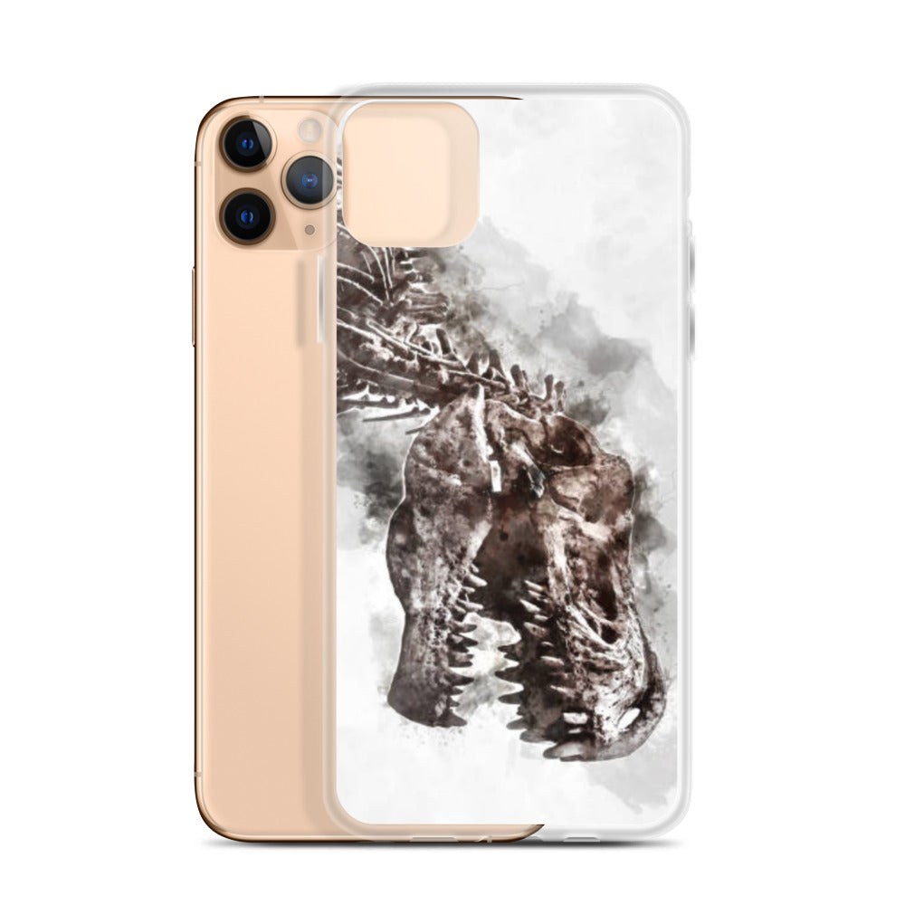 T-Rex Sketch - Dinosaur iPhone Case