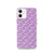 Purple Dino Stomp - Dinosaur iPhone Case