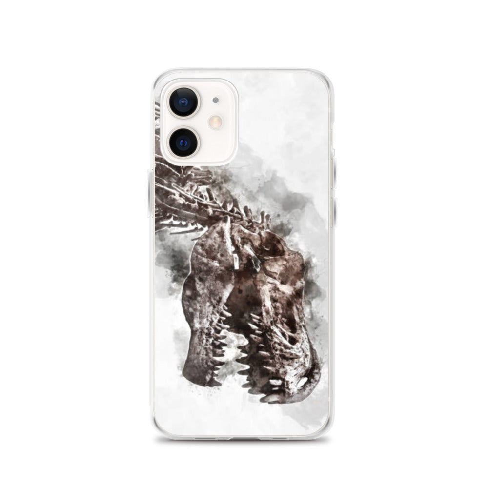 T-Rex Sketch - Dinosaur iPhone Case