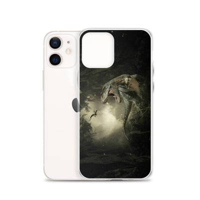 T-Rex Jungle - Dinosaur iPhone Case
