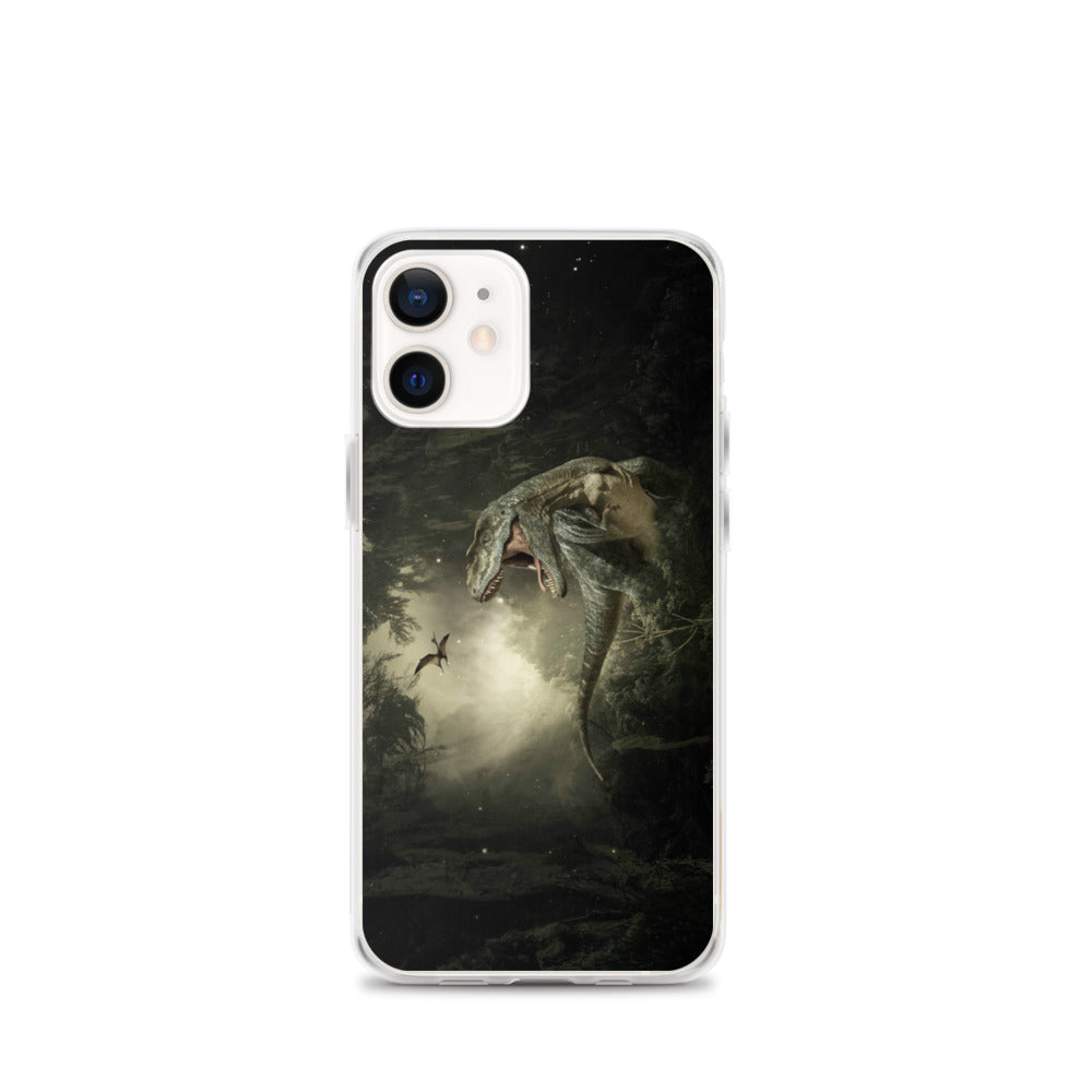 T-Rex Jungle - Dinosaur iPhone Case