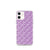 Purple Dino Stomp - Dinosaur iPhone Case